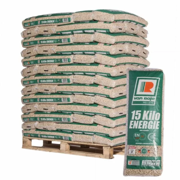 PELLET VAN ROJE - PALETTE DE 65 SACS DE 15 KG-EV