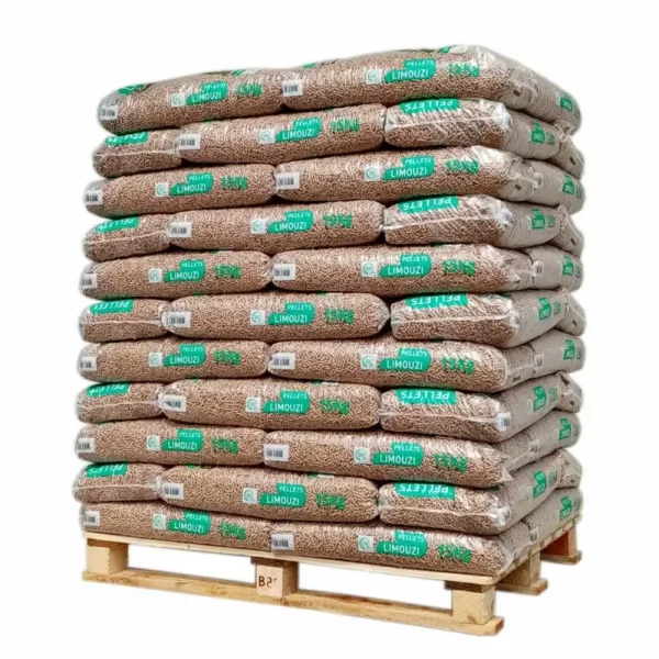 PELLET LIMOUZI - PALETTE DE 66 SACS DE 15 KG-EV