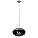 Cheminée bio éthanol suspendue Cocoon Fires Aeris-EV