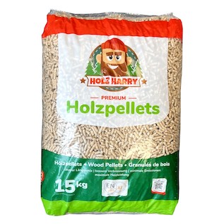 HARRY HOLZ PREMIUM PELLETS Granulés de Bois - 65 sacs 975kg-EV