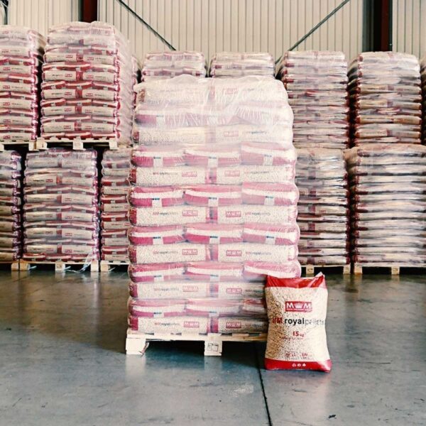 Palette De Pellets MM ROYAL ( Royal Pellets ) – 78 Sacs Plastique-EV