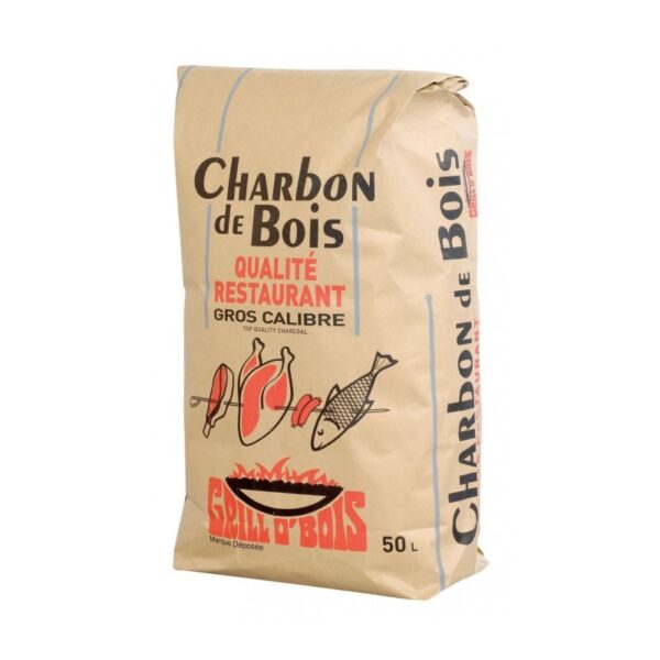 Charbon de bois solide GRILLO'BOIS par 50 l-EV